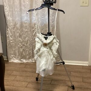 RD Style Cream Lace Camisole